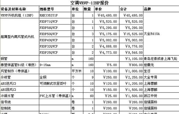 海南优良中央空调维修价格（优质服务）